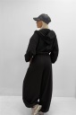 pantalone con elastico in vita e polsino jordan